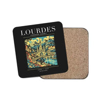 Thumbnail for LOURDES - Poster - Coaster - Black