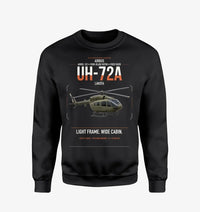 Thumbnail for Airbus UH-72A Lakota design on black sweatshirt