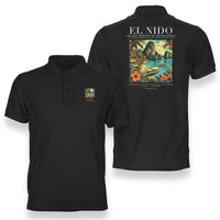 Thumbnail for EL NIDO - Poster - Double-Side Polo - Black