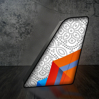 Air India Express Led Aircraft Tail aviation art 3D aircraft tail lamp in premium acrylic with LED.
