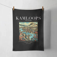 Thumbnail for KAMLOOPS - Poster - Towel - Black