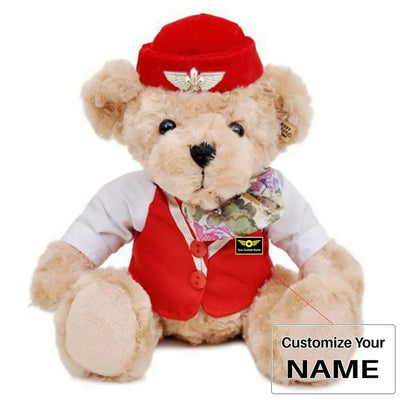 Cabin Crew & Captain Pilot& Teddy Bear & Dolls aviation pilot essential in premium aviation-grade build.