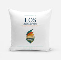 Thumbnail for Murtala Muhammed International Airport (LOS) design on white pillow