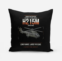 Thumbnail for Airbus H215M design on black pillow