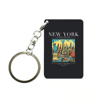 Thumbnail for NEW YORK - Poster - Key Chain - Black