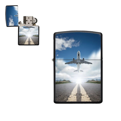 Taking Off aviation metal lighter in premium metal alloy.