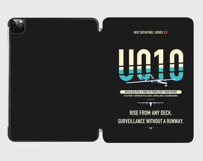 Airbus U010 Aliaca VTOL design on black ipad tablet case