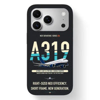 Thumbnail for Airbus A319neo Case design on black iphone case