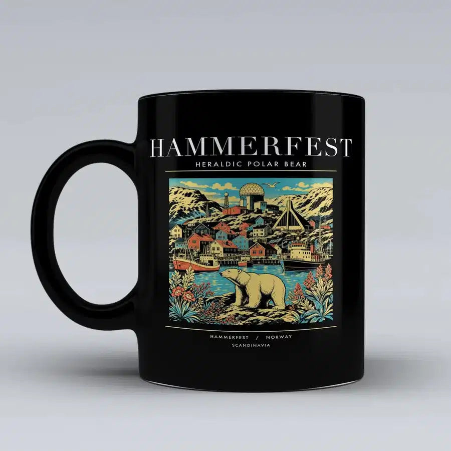 HAMMERFEST - Poster - Mug - Black