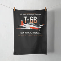 Thumbnail for T-6B Texan II Naval Aviator Training design on black towel