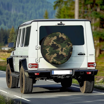 Military Camouflage Army Green Tire Cover