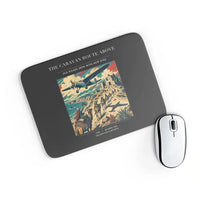 Thumbnail for VINTAGE G4332 - The Caravan Route Above - Designed Mouse Pads design on black rectangle