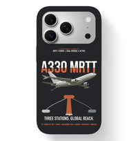 Thumbnail for Airbus A330 MRTT design on black magsafe iphone case, for iPhone 17 Pro