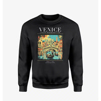Thumbnail for VENICE - Poster - Sweatshirt - Black