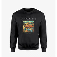 Thumbnail for OUARZAZATE - Poster - Sweatshirt - Black