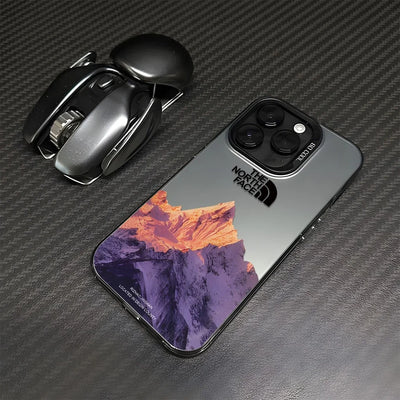 Snow Mountain aviation design on fashion iPhone case for iPhone.