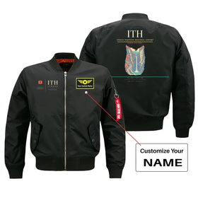 Ithaca Tompkins Regional Airport (ITH) Bomber Jacket