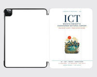 Thumbnail for Wichita Dwight D. Eisenhower National Airport (ICT) design on white ipad tablet case