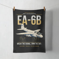Thumbnail for EA-6B Prowler design on black towel