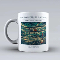 Thumbnail for VINTAGE G4150 - The Fog Field Landing - Ceramic Mug design on white