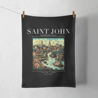 Thumbnail for SAINT JOHN - Poster - Towel - Black
