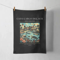 Thumbnail for CAYO LARGO DEL SUR - Poster - Towel - Black