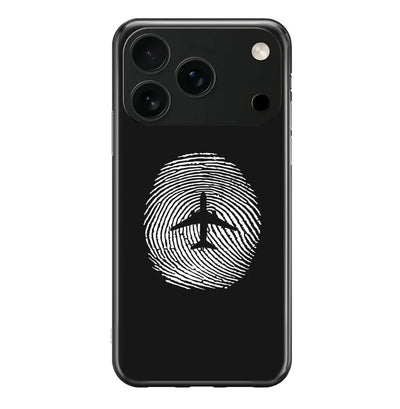 Aviation Finger Print iPhone Case
