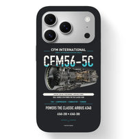 Thumbnail for CFM56-5C Case design on black iphone case
