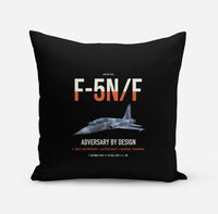 Thumbnail for F-5N F Adversary design on black pillow