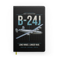 Thumbnail for B-24J Liberator design on black notebook