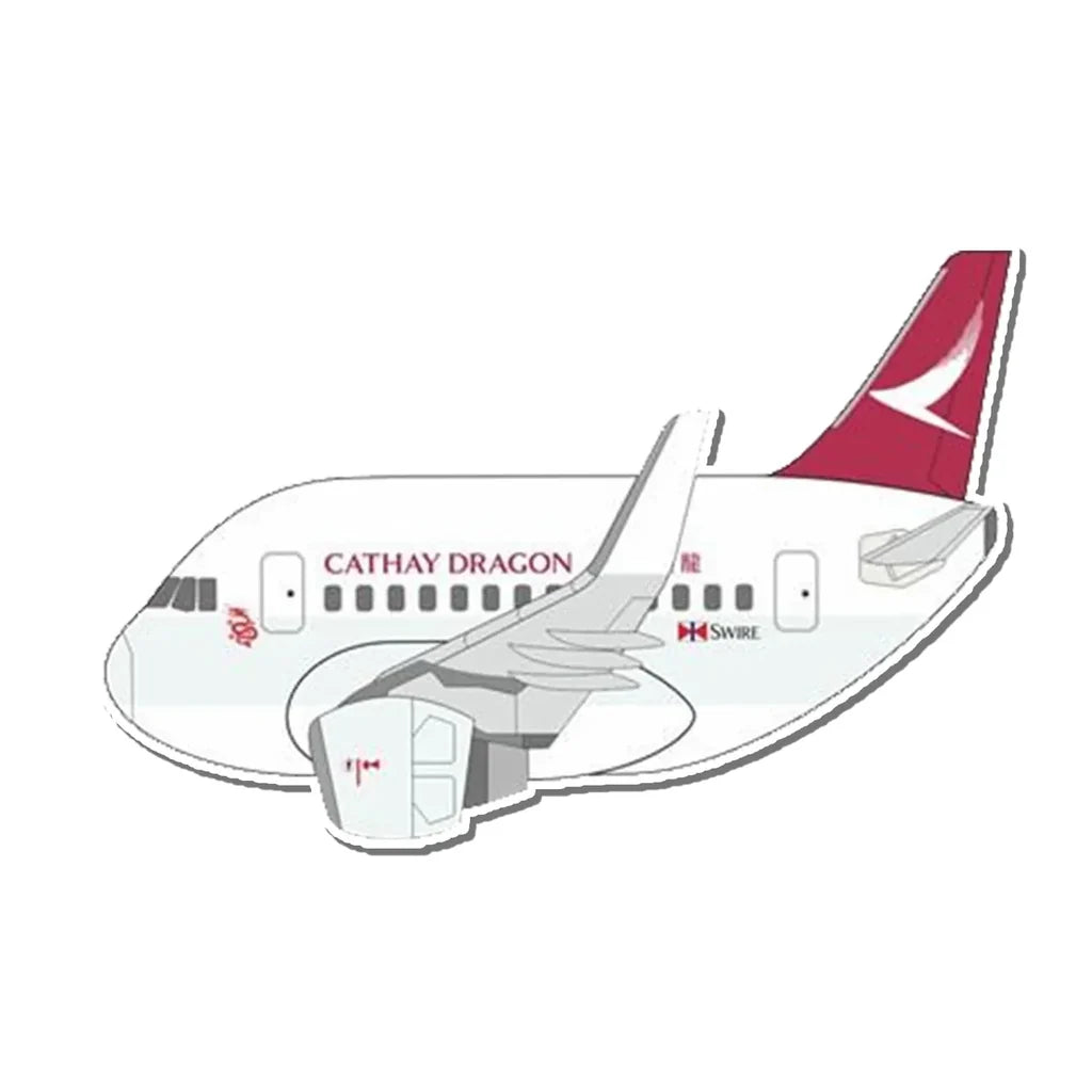Cathay Pacific Airbus A320 Airplanes sticker, Wide 6cm (2.3inches)