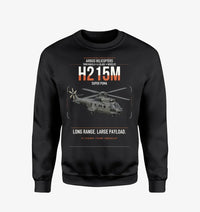 Thumbnail for Airbus H215M design on black sweatshirt