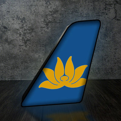Vietnam Airlines Led Aircraft Tail aviation art 3D aircraft tail lamp in premium acrylic with LED.
