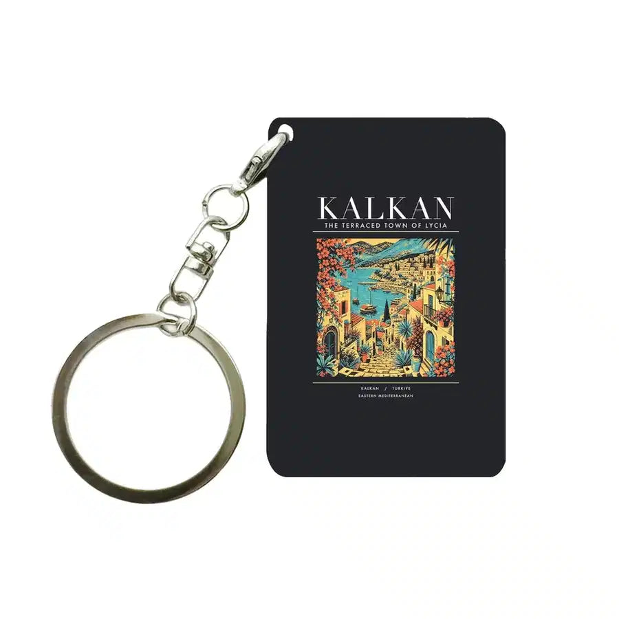 KALKAN - Poster - Key Chain - Black