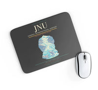 Thumbnail for Juneau International Airport (JNU) design on black rectangle mouse pad
