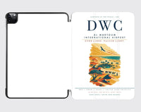 Thumbnail for Al Maktoum International Airport (DWC) design on white ipad tablet case