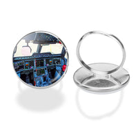 Thumbnail for Airbus A350 Cockpit aviation ring in stainless steel.