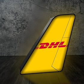 DHL Aviation Led Aircraft Tail & 3D Lamp