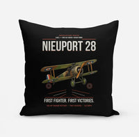 Thumbnail for Nieuport 28C.1 design on black pillow