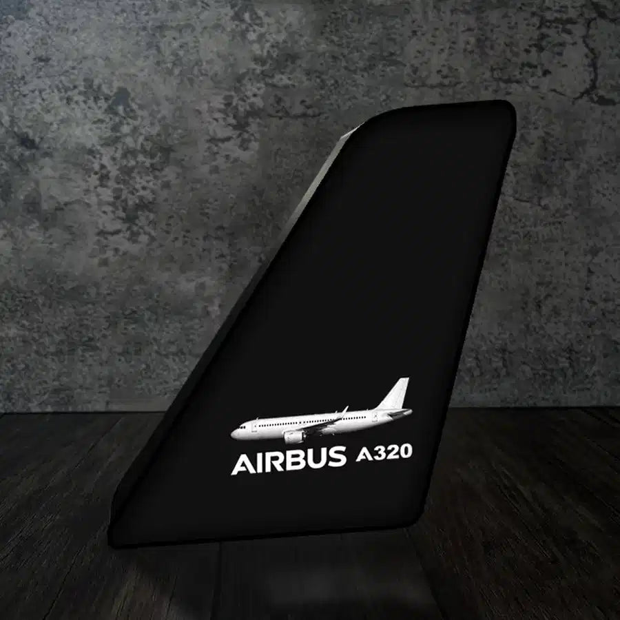 The Airbus A320 Led Aircraft Tail aviation art 3D aircraft tail lamp in premium acrylic with LED.