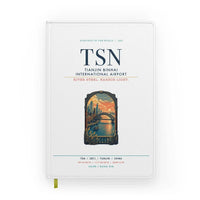 Thumbnail for Tianjin Binhai International Airport (TSN) design on white notebook