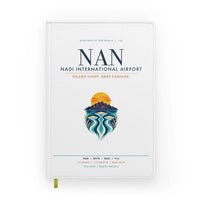 Thumbnail for Nadi International Airport (NAN) design on white notebook