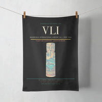 Thumbnail for Bauerfield International Airport (VLI) design on black towel