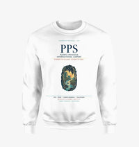 Thumbnail for Puerto Princesa International Airport (PPS) design on white sweatshirt