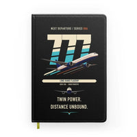 Thumbnail for Boeing 777-300ER design on black notebook