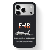 Thumbnail for E-4B Nightwatch design on black magsafe iphone case, for iPhone 17 Pro