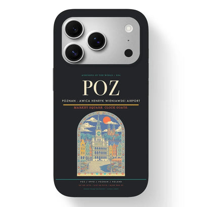 Poznan - awica Henryk Wieniawski Airport POZ Black