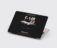 Thumbnail for F-14B Tomcat Power The Fleet design on black MacBook case
