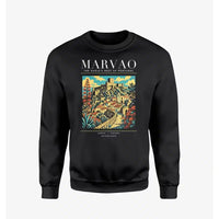 Thumbnail for MARVAO - Poster - Sweatshirt - Black