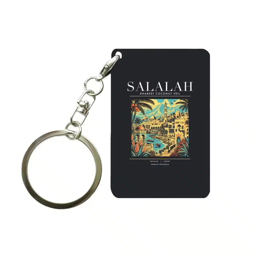 SALALAH - Poster - Key Chain - Black